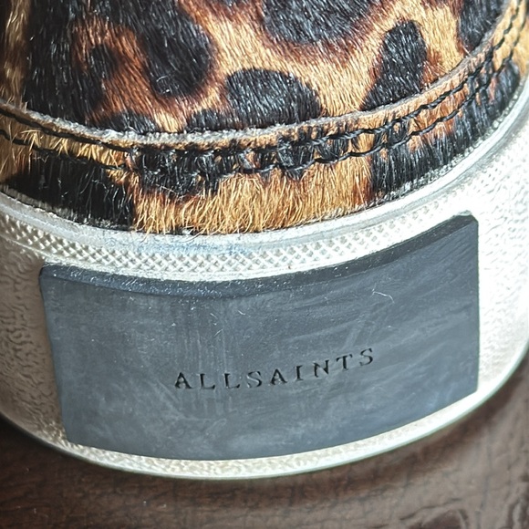 Leopard Print Platform Sneakers - Picture 7 of 8